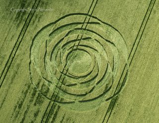 aerial of Uffcott from tt