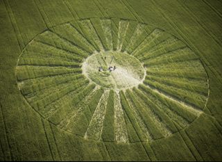 aerial of Waden Hill