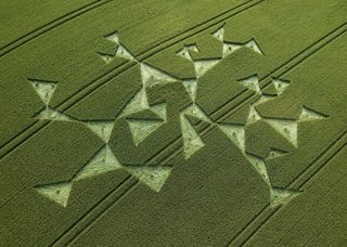 aerial of Charlbury Hill